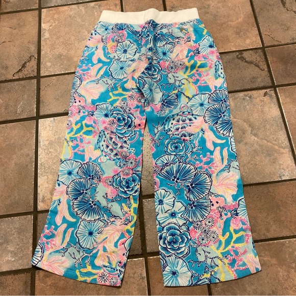 Lilly Pulitzer Beach Palazzo Pants - Size M - Picture 2 of 6